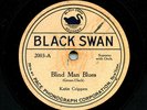 BLACK SWAN 2003  KATIE CRIPPIN  1921  BLIND MAN BLUES / SING ’EM FOR MAMMA  V/V-