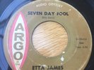 Etta James Seven Day Fool Argo Northern Soul