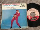 JOHNNY HALLYDAY : Souvenirs, Souvenirs - Rare SP Vinyl 45T. - VOGUE BIEM 1960