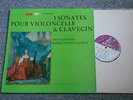 Erato STE 50166: Bach Sonatas, Veyron-Lacroix, Tortelier violoncelle