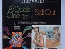 THE WHO A QUICK ONE & SELL OUT A DELUXE SET COMPLETE 2 ALBUMS VINYL LP #MCA24062