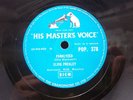 ELVIS PRESLEY 78 RPM PARALYZED / WHEN MY BLUE MOON TURNS TO GOLD AGAIN HMV 378