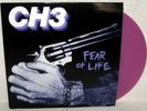 CHANNEL 3 Fear Of Life LP PUNK ROCK Hardcore PURPLE VINYL Limited REMASTERED XXX