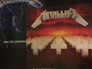 2x Metallica vinyl records - Master of Puppets and Ride the Lightning