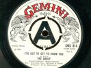 THE GHOST  - 'I'VE GOT TO GET TO KNOW YOU'    -     GEMINI       1970
