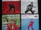 JOHNNY HALLYDAY - 4 x EP's - French Vogue & Philips - In Picture Sleeves