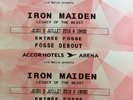 2 places IRON MAIDEN FOSSE 05/07/18 Paris Bercy