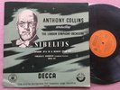 ANTHONY COLLINS Sibelius No. 4 ORIG Decca LXT 2962 UK-1950s LP NM-