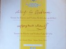 BEETHOVEN / MOZART-SONATA FOR VIOLIN AND PIANO MARTZY ANTONIETTI-DG Ed.1 NM 1953