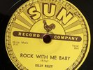 Billy Riley Rock With Me Baby b/w Trouble Bound Original Sun 78