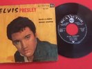 ELVIS PRESLEY SUCH A NIGHT NEVER ENDING 1964 RCA 45566 G+ VINYLE 45T EP
