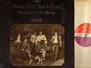 CROSBY STILLS NASH AND YOUNG deja vu (1st uk plum) LP EX-/VG+ 2401 001 folk rock