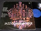 GEORGE GRUNTZ mit KLAUS DOLDINGER Jazz Goes Baroque / German LP'64 PHILIPS 48098