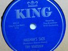 TINY BRADSHAW 78 Mailman's sack / Newspaper boy blues KING R&B c1368