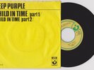 DEEP PURPLE CHILD IN TIME PART 1 & 2 YELLOW PS DUTCH PS 7