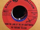 45 RPM THE FORTUNE TELLERS From The Land Of The Sky Blue Water KAPP MEDALLION