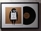 BANKSY ART COVER VINYL  KEEP IT REAL LAUGH NOW BROWN LIMITED NO 929