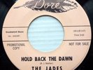 JADES doowop VG++ Dore promo 45 HOLD BACK THE DAWN WHEN THEY ASK ABOUT YOU ws169