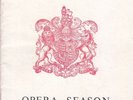 Opera Programme 1951 Benjamin Britten conducts own Billy Budd Covent Garden