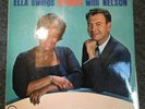 ELLA FITZGERALD Swings Brightly With Nelson UK  Vinyl LP EXCELLENT CONDITION