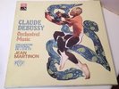 CALUDE DEBUSSY ORCHESTRA MUSIC JEAN MARTINON  EMI BOX SET 5 LP