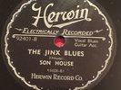 Son House The Pony Blues b/w The Jinx Blues Herwin 78 RPM