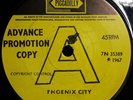 JOHN SCHROEDER - PHOENIX CITY - Rare 1967 UK Piccadily Demo 45