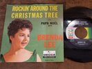 BRENDA LEE Rockin Around The Christmas Tree with Pic Sleeve