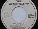 DIRE STRAITS Walk of life Ex to NM- CANADA ORIG 1985 PROMO DJ VERTIGO 45 7