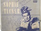 78 - Sophie Tucker - My Yiddishe Momme & Some Of These Days - AUTOGRAPH