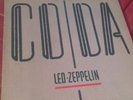 Led Zeppelin Coda 1st Press UK LP A2/B - Embossed Sleeve 1982 - zepplin