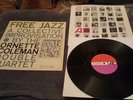 THE ORNETTE COLEMAN DOUBLE QUARTER FREE JAZZ 1364 DIE CUT O.G. 1st PRESS LP