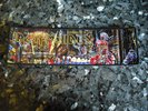 IRON MAIDEN - Somewhere in Time Stripe woven Patch / Aufnäher Genial  20 x 6 cm