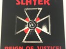 SLAYER - REIGN OF JUSTICE  LP 1989 METAL DEATH METALLICA MEGADETH MOTORHEAD