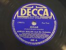 Adrian Rollini Sugar/Riverboat Shuffle 78 Jazz Hot Dance Decca 265 E/E+