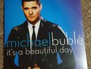 NEW SEALED RARE MIchael Buble It's A Beautiful Day Single Vinyl LP Christmas