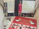 Vtg 4 LPs Goodyear The Great Songs of Christmas Volumes 1, 2, 3, 5