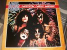 KISS Import 2 Lp LIVE 'Happy New Year' 1977 w/Poster Clear Splatter Vinyl Orange