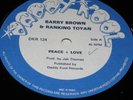 12 in  PEACE AND LOVE - BARRY BROWN