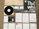 Very Rare Vinyl “THE WHO LIVE AT LEEDS “   Near Mint COMPLETE WITH ALL INSERTS.