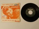 RARE SP 45T JUKE BOX JOHNNY HALLYDAY MON ANNEAU D'OR AVEC ENCART ORIGINAL  BIEM
