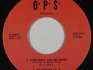 Sweet/Modern Soul EP - R.J. King & Co. - Stop What You're Doing - O-P-S VG++ mp3