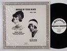 BESSIE TUCKER/IDA MAY MACK Queens Of Texas Blues DOCUMENT LP VG++ mono austria
