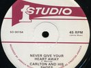 Carlton And His Shoes - Never Give Your Heart Away US Studio 1 12