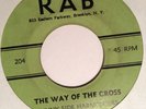 SUNNY SIDE HARMONEERS - the way of the cross b/w just a little while - RAB