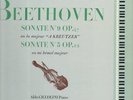 FRENCH CHARLES CYROULNIK/ A. CICCOLINI LP ON VEGA PLAYS BEETHOVEN SONATAS 9 & 3