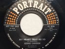 Northern Soul 45 GEORGE CAMERON My Heart Tells Me So PROMO 7