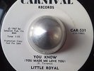 RARE SOUL LITTLE ROYAL You know / I can tell CARNIVAL LISTEN