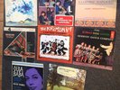 8 LP RECORDS - VYNYL -GREEK MUSIC, RUSSIAN FOLK DANCE, JEWISH