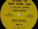 SUPER JAY: Santa’s Rap Party SOUND OF NEW YORK Disco Funk 12” Christmas HEAR